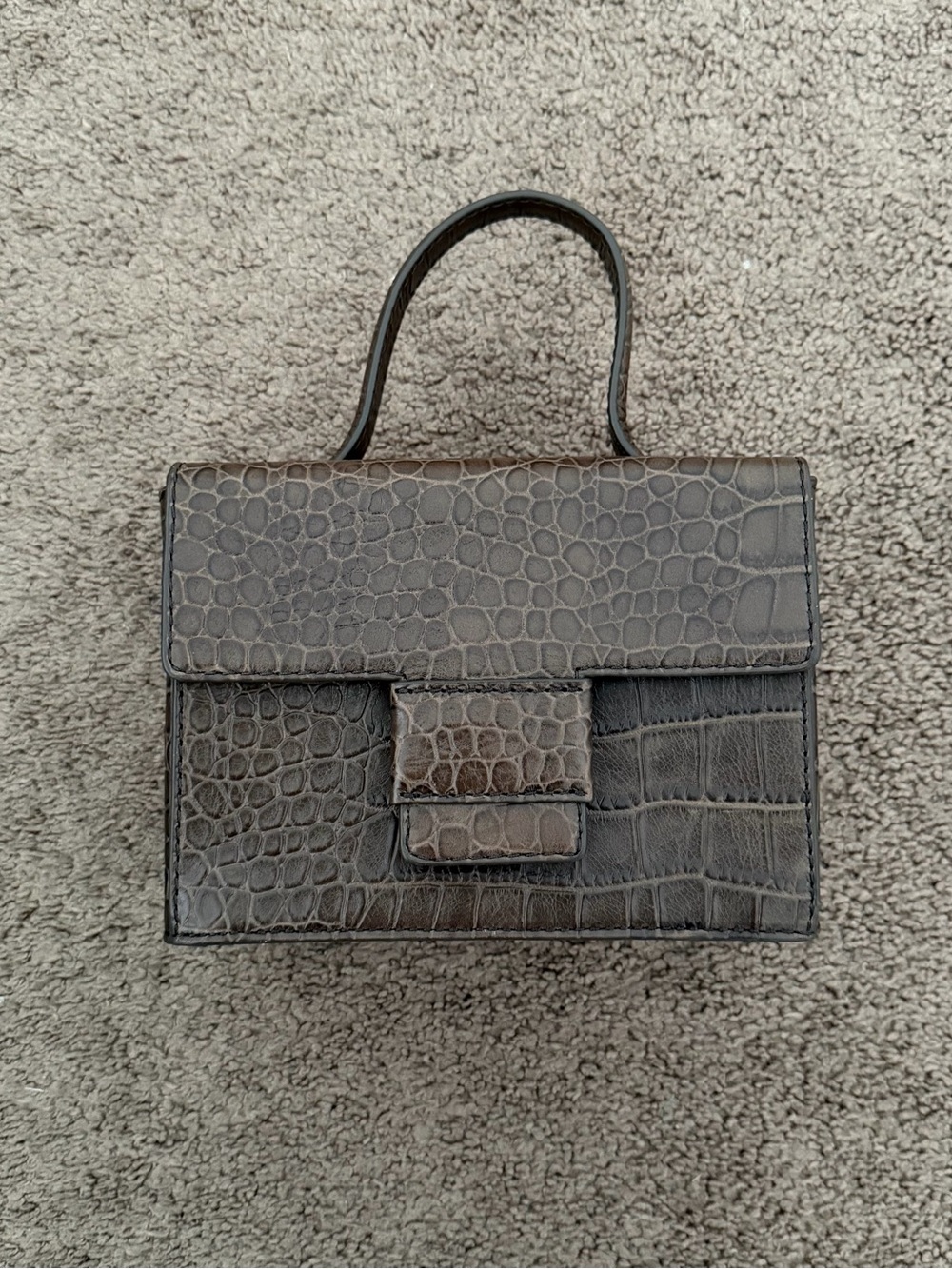 Barneys New York leather handbag